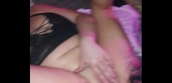  Fisting her tight pussy